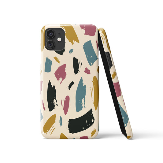 iPhone Case with Abstract Art