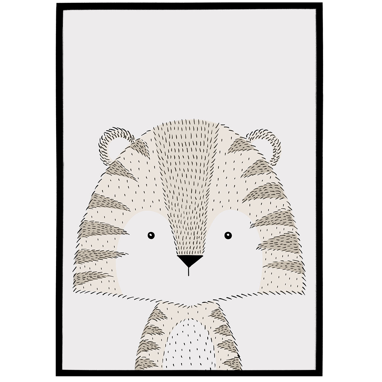 Scandinavian Tiger Poster