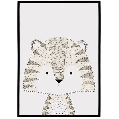 Scandinavian Tiger Poster
