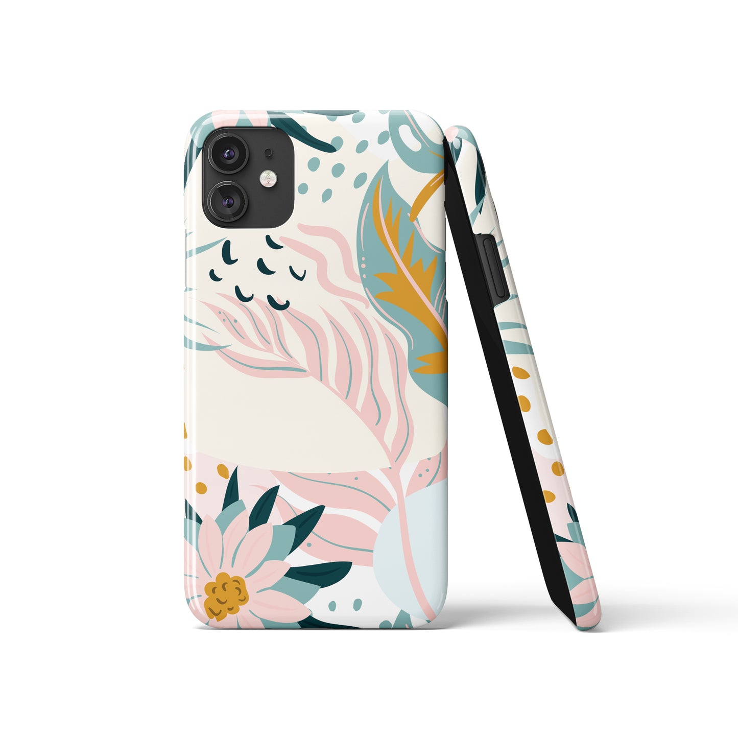 Pastel Botanical Floral iPhone Case