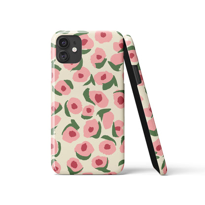 Pink Roses Artistic iPhone Case