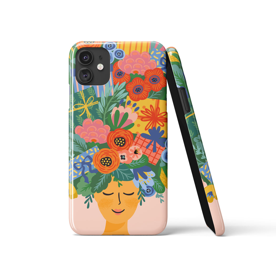 Spring Lady Floral Woman Feminine iPhone Case