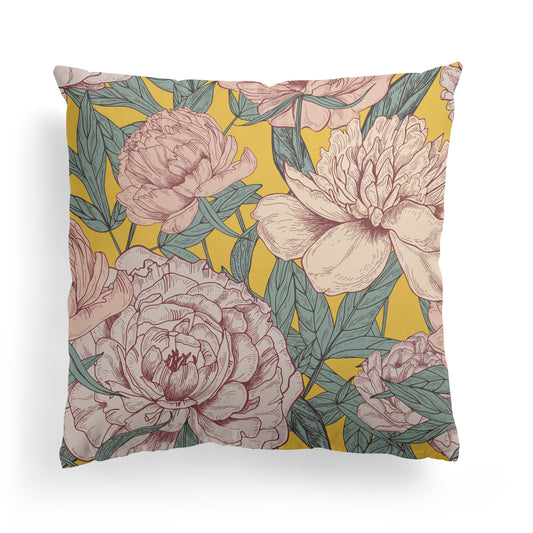 Peonia Throw Pillow