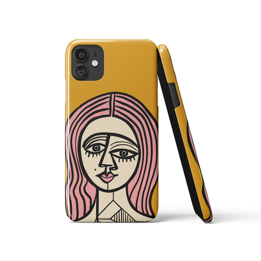 Picasso Woman Cubism iPhone Case