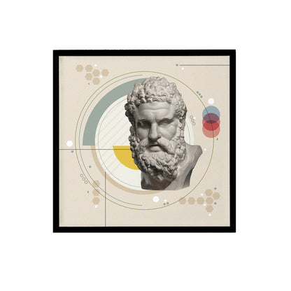 Heracles Collage Art Print