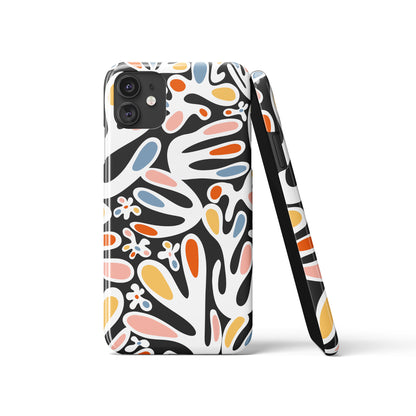 Mid Century Modern Pattern iPhone Case