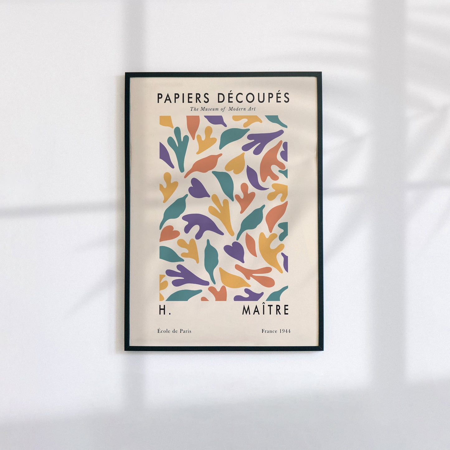 Papiers Découpés Poster