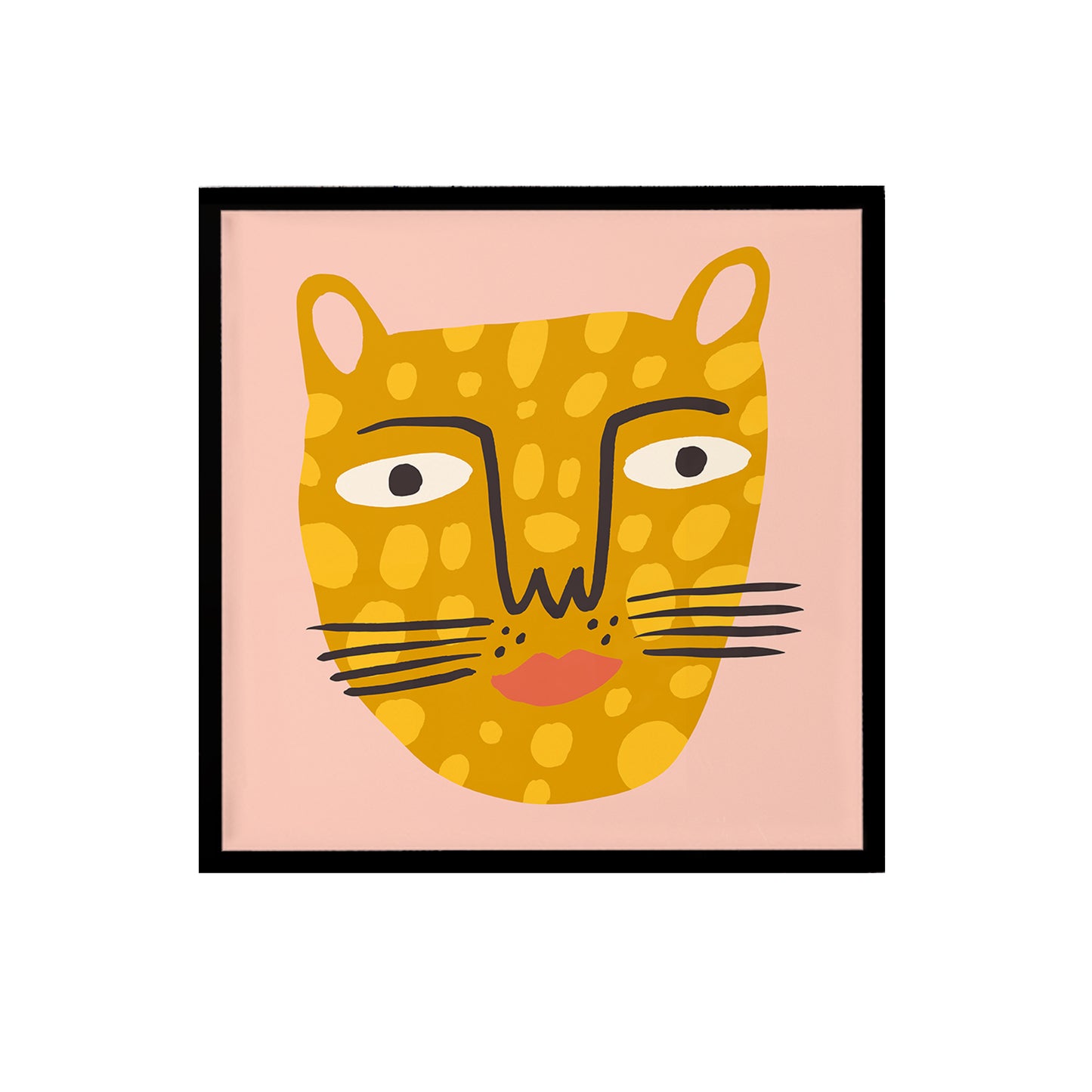 Funny Pink Cheetah Print