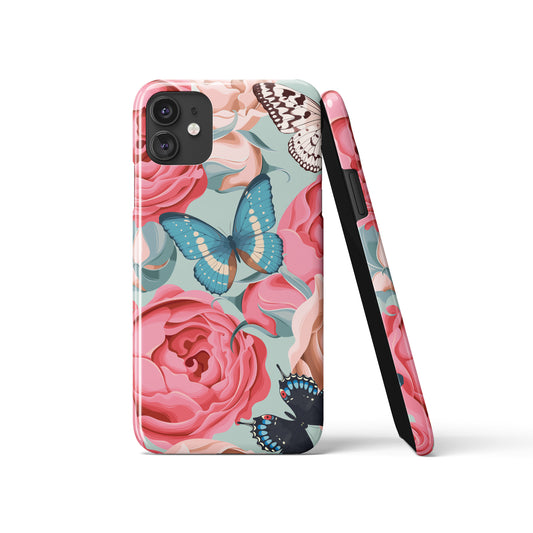 Feminin Pink Nature iPhone Case