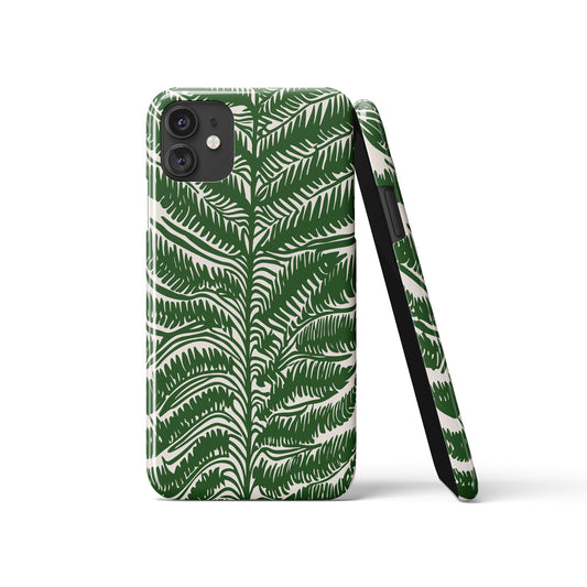 Vintage Fern Botanical iPhone Case