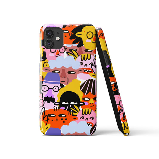 Funny Cartoon iPhone Case