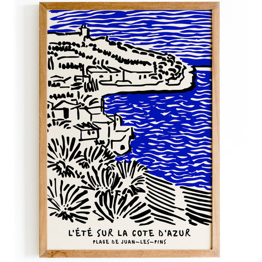 Cote d'Azur, French Rivera Poster