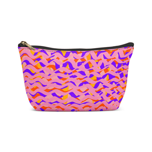 Abstract Colorful Pattern Make-up Bag