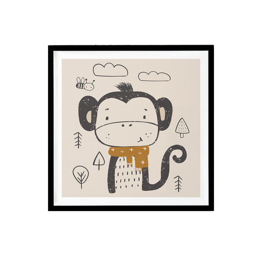 Little Monkey Print