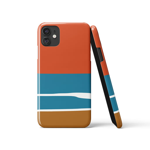 Modern Minimalist Beach iPhone Case