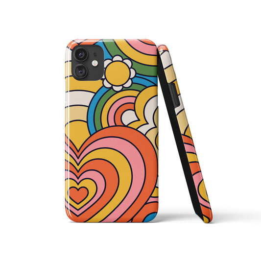 Retro Colorful iPhone Case