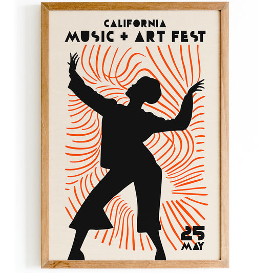 California Music&Art Fest Poster