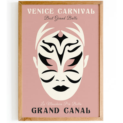 Venice Carnival Festival Poster