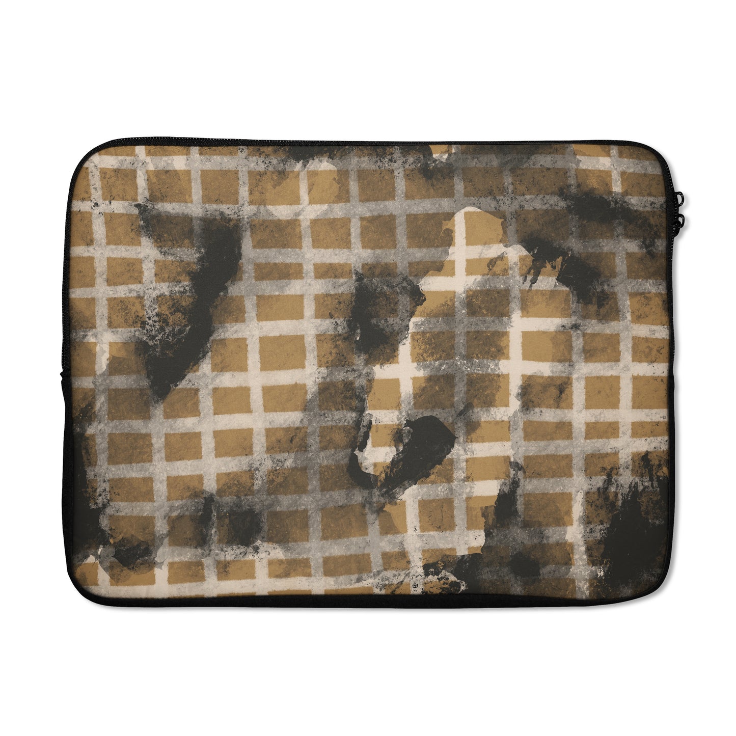 Vintage Abstract Checkered MacBook Sleeve