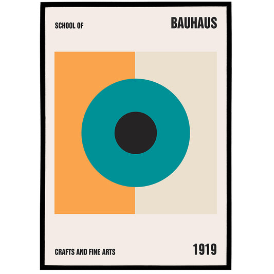 School of Bauhaus Poster