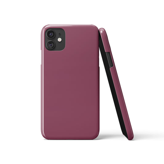 Bordo Color iPhone Case