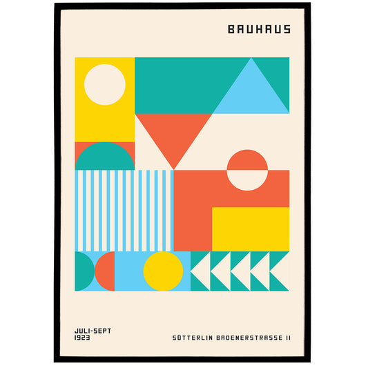 Bauhaus 1923 Poster