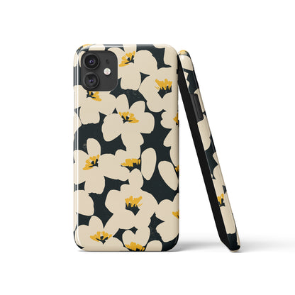 iPhone Case with Vintage Flowers Print