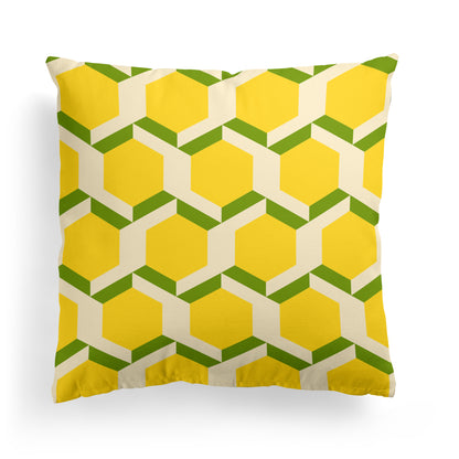 70s Vibes Throw Pillow