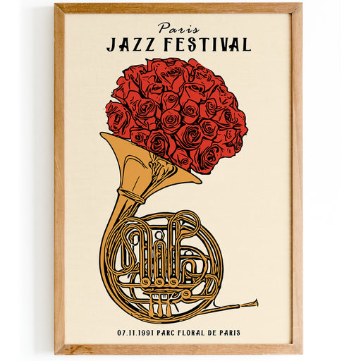 Paris Jazz Festival Poster