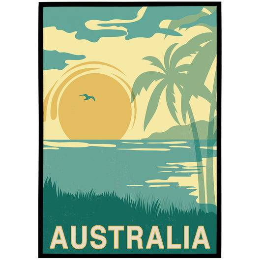 Australia Travel Poster