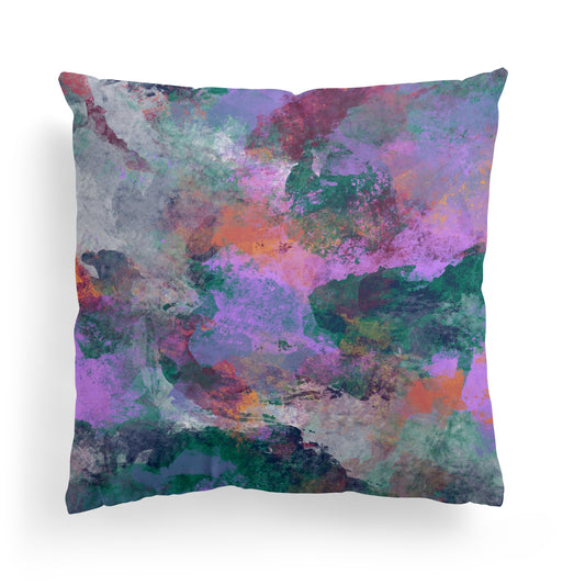 Hand Painted Artistic Throw Pillow