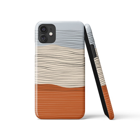 Minimalist Line Art Classic iPhone Case