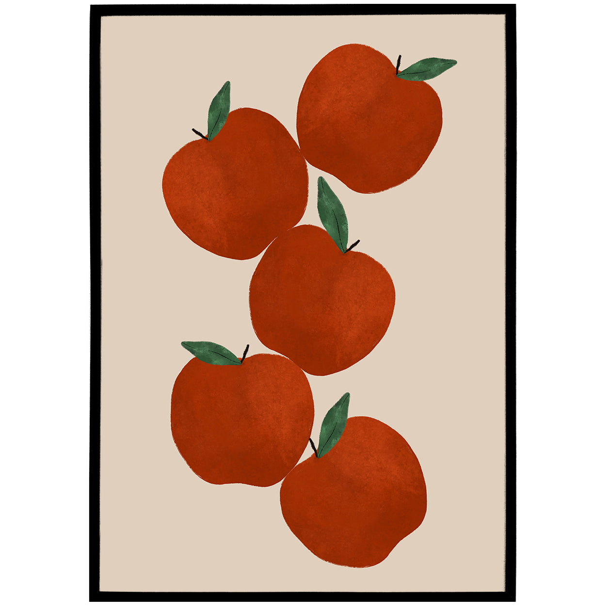 Vintage Apples Kitchen Poster — HypeSheriff US