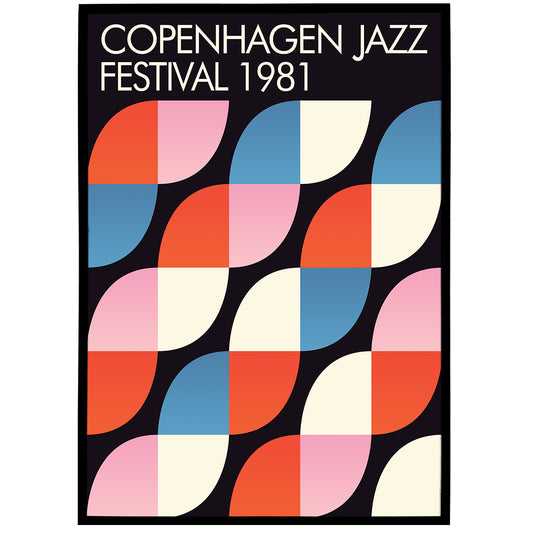 Copenhagen Modern Jazz Poster