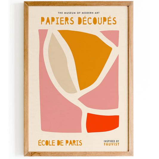 Papiers Decoupes Boho Poster