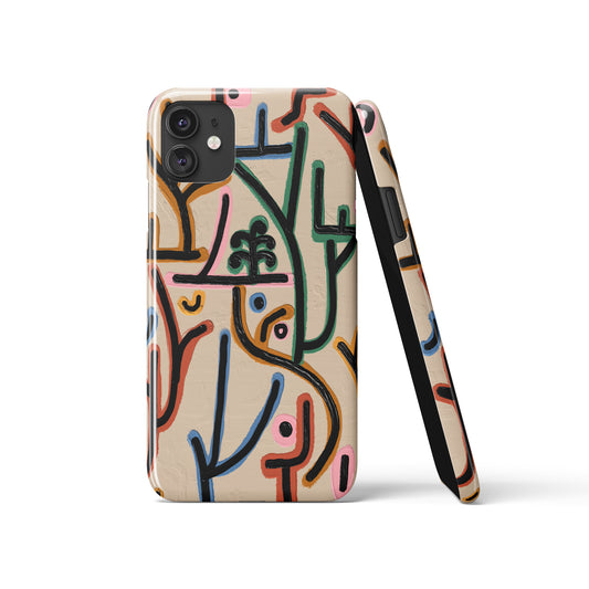 Paul Klee Abstract Art iPhone Case