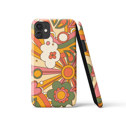 Groovy 70s Retro iPhone Case