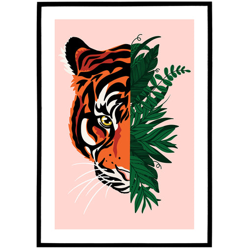 Jungle Tiger Poster