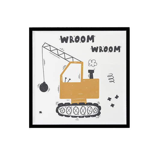 Wroom Wroom, Car Print