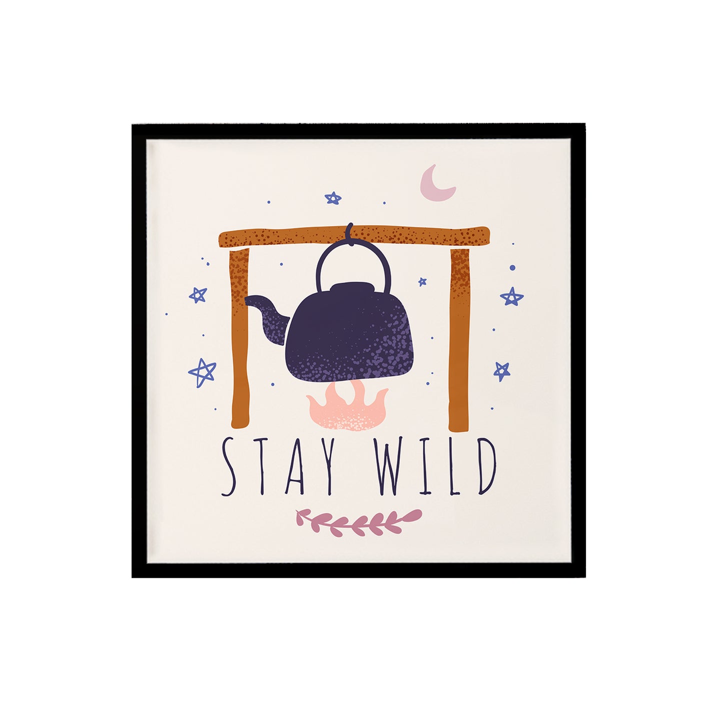 Stay Wild Travel Print
