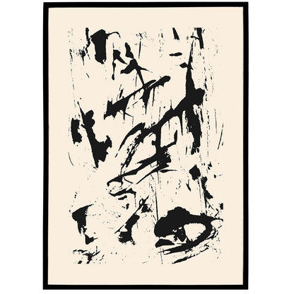 Abstract Composition No.1 Poster