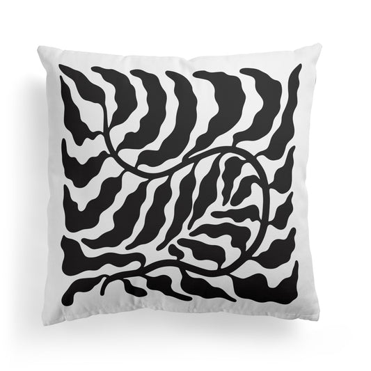 Black&White Throw Pillow