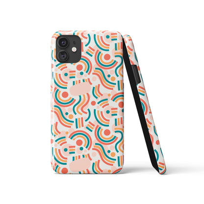 Colorful Abstract Art iPhone Case