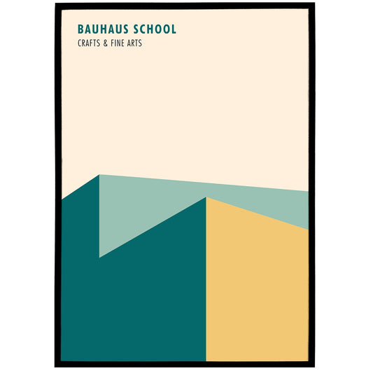 Arts&Crafts Bauhaus Poster