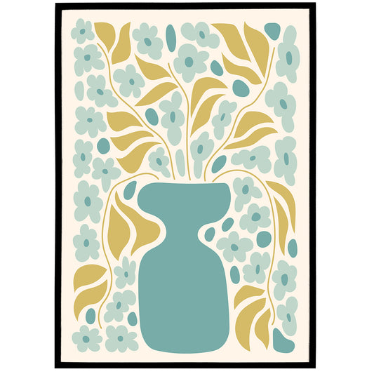 Wild Mint Bouquets of Flowers Poster