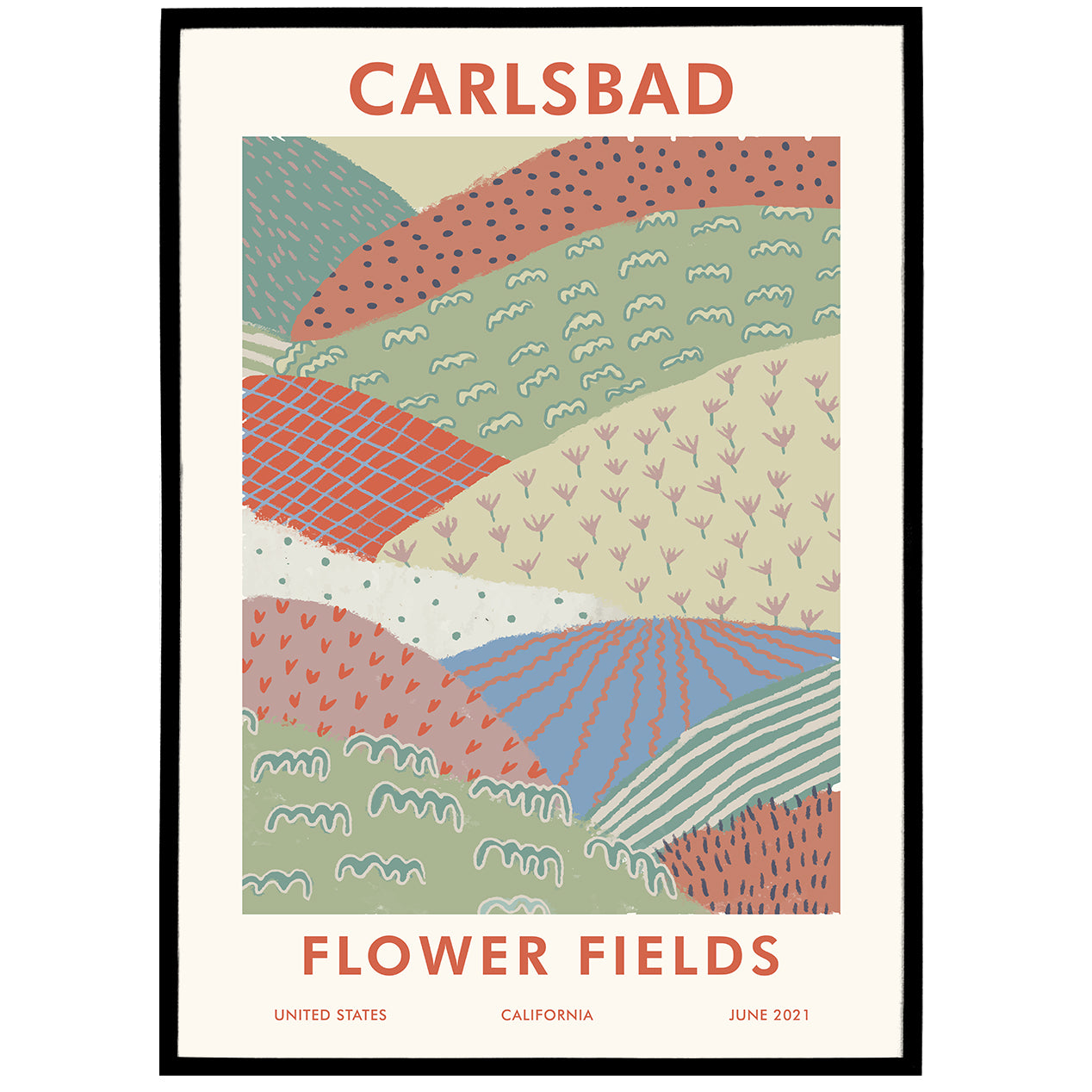 Carlsbad, California Print