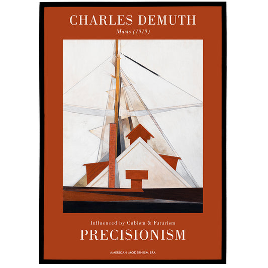 Charles Demuth, Masts 1919 Poster