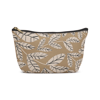 Beige Rustic Nature Make-up Bag