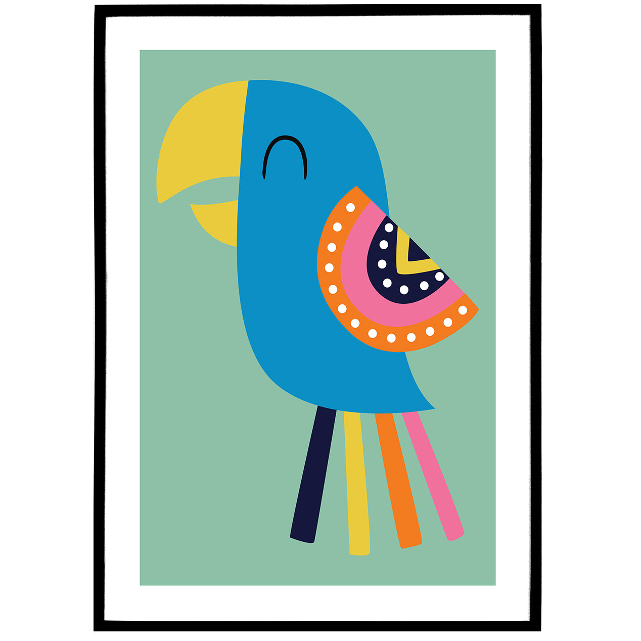 Little Parrot Poster
