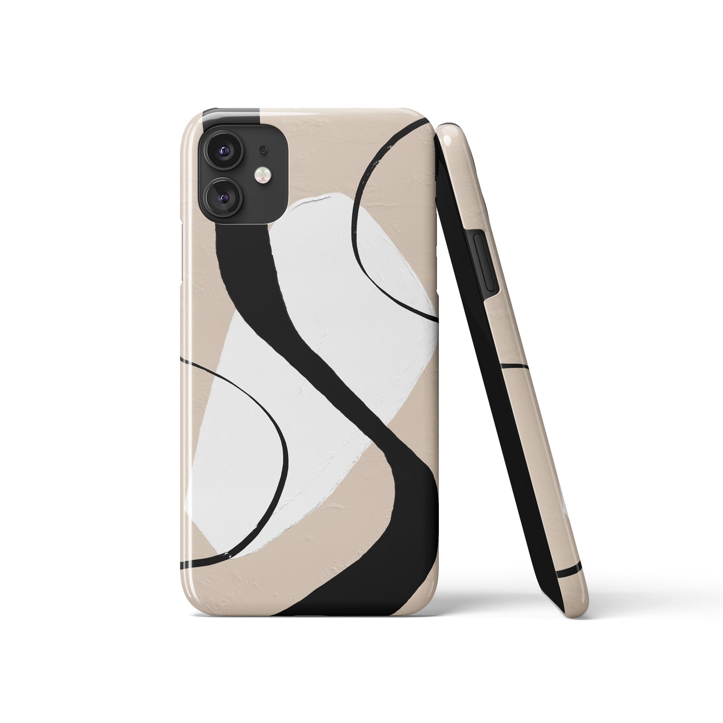 Painted Abstract Art iPhone Case